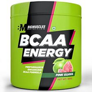 Bigmuscles Nutrition BCAA Energy powder 180Gm Choose Flavour FS