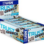 USN Trust Crunch Bars 12x60g High Protein Bar 20g Protein Per Bar All NEW Flavor