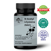 N-Acetyl L-Cysteine (NAC) 500mg | 60 Capsules Max Strength Veg Caps