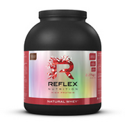 Reflex Nutrition Natural Whey 2.27Kg Hi Protein Low in Fat and Carbs 90 Servings