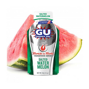 GU Energy Gel, Salted Watermelon (salzige Wassermelone), Box mit 24 x 32 g
