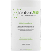 Bentonit MED Premium Montmorillonit, ultrafeines Detox-Pulver 200g, Medizinprodukt, Apothekenqualität, Darmreinigung, Schwermetalle Ausleiten, Entgiftungskur, Vulkanmineralien, Heilerde, Darmreinigung