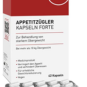 N1 ABNEHMEN schnell - Appetitzügler - Medizinprodukt zur Behandlung von starkem Übergewicht - Abnehmen Tabletten schnell, Fettverbrenner, 42 Kapseln