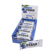 Lifefood Lifebar Energieriegel, Vegan Sportriegel, RAW BIO Rohkost, Vegan, Glutenfrei, Laktosefrei,Ohne Zuckerzusatz, Biologisch angebaut - 15er Pack (15 x 40 g) (Blaubeere Quinoa)