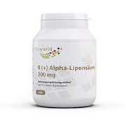Vita World R (+) Alpha Lipoic Acid 200mg 100 Capsules R+ Form Made in Germany