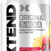 XTEND Original BCAA Powder Knockout Fruit Punch ​| Branched Chain Amino Acids Supplement | 7g BCAAs + Muscle Supplements | Electrolytes for Recovery | Amino Energy Post-Workout | 90 Servings