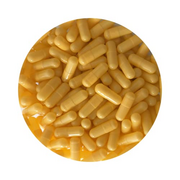 DR T&T size00 Size 00 Gelatine Gelatin Capsule Rich Yellow (1000)