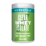 Myprotein Clear Whey Isolate Protein Powder - Apple - 500g - 20 Servings - Cool and Refreshing Whey Protein Shake Alternative - 20g Protein and 4g BCAA per Serving