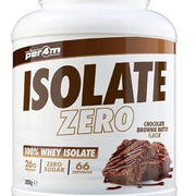 Per4m Isolate Zero | 66 Servings of High Protein Isolate Shake with Amino Acids | for Optimal Nutrition When Training | Zero Sugar Gym Supplements (Chocolate Brownie Batter, 2kg)