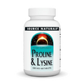 Source Naturals L-Proline & L-Lysine, 550mg - 60 Tablets