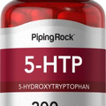 Piping Rock 5HTP 200mg Capsules | 90 Count | Hydroxytryptophan | Non-GMO, Gluten Free Supplement