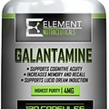 Element Nutraceuticals GALANTAMINE (120 Servings x 4 MGS Per Serving)