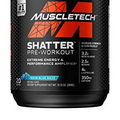 Pre Workout Powder MuscleTech Shatter Pre-Workout PreWorkout Powder for Men & Women PreWorkout Energy Powder Drink Mix Sports Nutrition Pre-Workout Products | Sour Blue Razz (20 Servings)