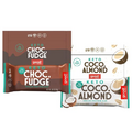 good! Snacks Keto Vegan Protein Bars, Chocolate Fudge & Coconut Almond Gluten Free Keto Snack Bar, Low Carb, Low Sugar Meal Replacement, 11g Protein, 3g Net Carbs, 24 bars