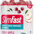 Slimfast Apple Cider Vinegar Gummies, Dietary Supplement with 500Mg Organic Appl