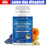 Eye Vitamins Lutein,Zeaxanthin,Relief Eye Strain,Vision Health,Supplement Caps