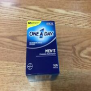 One A Day Men's Complete Multivitamin 100 counts (exp. 07/2024)
