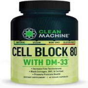 CLEAN MACHINE Cell Block 80 - Natural Vegan Testosterone Support Supplement