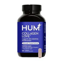 HUM Collagen Love Skin Supplement - Peptides w/Hyaluronic Acid &...