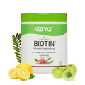 OZiva Plant Based Biotin 10000mcg Hair Growth & Reduce Hairfall For Unisex 120gm