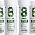 8Greens Daily Greens Effervescent Tablets - Superfood 10 Count (Pack of 6)