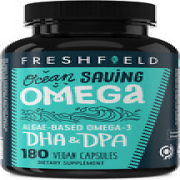 Ocean Saving Omega 3, Fish Oil Replacement, 6-Month Supply, Sustainably Sourced,