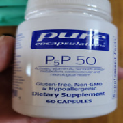 Pure Encapulations P5P 50 B6 Energy Metabolism Cardiovascular Neurological 60ct