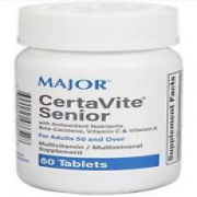 CertaVite Senior  Compare To Centrum Silver - 10 BOTTLES of 60 Tablets Total 600