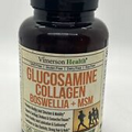 Glucosamine with Chondroitin Turmeric MSM Boswellia 120 Capsules Vimerson 08/25