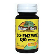 Coenzyme Q10 30 Caps 50 mg by Nature's Blend