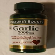 Nature's Bounty Odor Free Garlic 120 tabs 2000 mg Ex 11/26