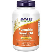 Now Foods, Pumpkin Seed Oil Softgels 1000mg - 100 Softgels Best Quality Free S++