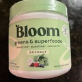 Bloom Greens & Superfoods Powder - Coconut - Sealed - 30 Servings - Exp 4/2025