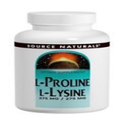 Source Naturals, Inc. L-Proline 275/L-Lysine 275 120 Tablet