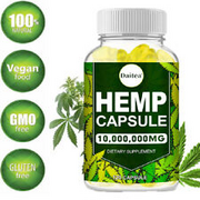 HEMP Capsule For Calm,Sleep,Stress,Anxiety,Pain,Muscle,Relax 30 to 120 Capsules
