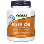 Now Foods Neptune Krill Oil 500mg 120 Softgel Exp 08/2026