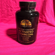 Organic Activated Charcoal Capsules - Vegan Detox & Beauty Support 210ct