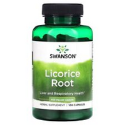 Liquorice Licorice Root Capsules 450mg 100cap Cortisol Adrenal Support Fatigue