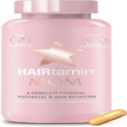 HAIRtamin Vegan Prenatal & Postnatal Multivitamin with Hair Vitamins
