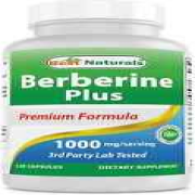 Best Naturals Berberine Plus 1000 mg/Serving 120 Capsules - (non-gmo)