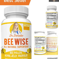 Nutrient-Rich Royal Jelly, Propolis, Bee Pollen Capsules for Wellness