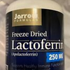 Jarrow Formulas Freeze Dried Lactoferrin 250 mg, 60 Caps Exp 06/2024