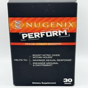Nugenix Perfotm Performance Sexual Vitality Booster 30 Tablets EXP 01/2026
