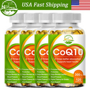 Coenzyme Q-10 COQ 10 300mg Increase Energy & Stamina,Cardiovascular Heart Health