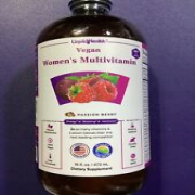 LiquidHealth - Vegan - Womens Multivitamin - Passion Berry - 16 fl. oz. - SEALED