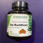 Organic Sea Buckthorn Capsules 500mg Each 60 Capsules Vegan Formula