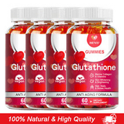 500mg Glutathione Whitening Gummies Skin Lightening Dark Spots Remover 60 Pills