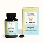 Winged Womens Wellness Happiness Mood Support Complex Supplement NEW