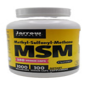 (2) Jarrow Formulas MSM  1,000 mg 100 Veg Caps PER BOTTLE EXP 4-24