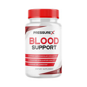 Pressure X Blood Support - PressureX Blood Sugar Supplement - 60 Capsules